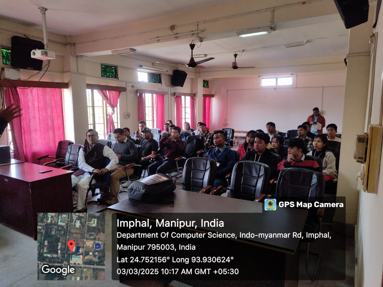 Campus Placement Interaction at Manipur University!